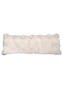 M&Ouml;BELIX M&ouml;belix , Naturfarben , Textil , F&uuml;llung: Polyester,Polyester , 35x95x15 cm , ISO 9001, Care & Fair, Global Recycled Standard (Grs), GoodWeave , hochwertige Qualit&auml;t, mit Fransen , Heimtextilien, Wohntextilien, Kissen, Zierkissen