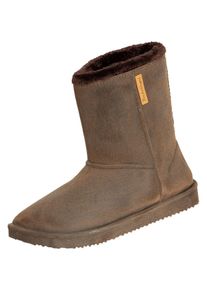 Winterstiefel Bockstiegel "Vanessa" Gr. 41, braun (dunkelbraun), 41, Obermaterial: 100% Kunststoff plastic., Schuhe, Winterstiefel