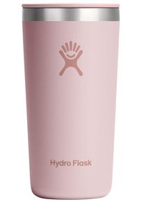 Thermobecher Hydro Flask "12 OZ All Around Tumbler Press-In Lid, 355 ml", trillium, H:14,48cm &Oslash;:7,24cm, Edelstahl, Trinkgef&auml;&szlig;e, Thermobecher, Kompatibel mit Trinkhalmdeckel und verschlie&szlig;baren Eindr&uuml;ckdeckel