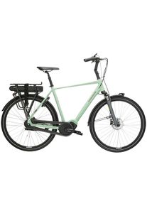 E-Bike KROSS "E-Citybike Sentio Hybrid 4.0 28 Zoll gr&uuml;n - Shimano Mittelmotor" Gr. 61, gr&uuml;n (gr&uuml;n, schwarz), Elektrofahrr&auml;der, 61cm, 28 Zoll (71,12cm), E-Bike, SHIMANO 36 V/250 W, Mittelmotor DU-E500