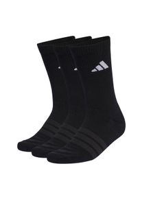 Kurzsocken adidas originals "Socken Cushioned Sportswear Crew Socks 3er Pack", Damen, Gr. 43-45, schwarz, Obermaterial: 56% Baumwolle CO. 40% Polyester PES. 3% Elasthan EL. 1% Polyamid PA., Socken Kurzsocken