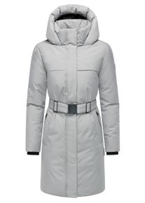 Wintermantel Navahoo "Wintermantel Gipfelspass XIV", Damen, Gr. XL, grau, Obermaterial: 100% Polyester PES. Obermaterial: Futter: 100% Polyester PES. 100% Polyester PES., M&auml;ntel Wintermantel
