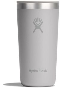 Thermobecher Hydro Flask "12 OZ All Around Tumbler Press-In Lid, 355 ml", beige (birch), H:14,48cm &Oslash;:7,24cm, Edelstahl, Trinkgef&auml;&szlig;e, Thermobecher, Kompatibel mit Trinkhalmdeckel und verschlie&szlig;baren Eindr&uuml;ckdeckel
