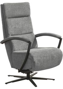 Relaxsessel DIE PLANBAR "ZE-RS20038 inkl. Relaxfunktion und Kopfteilverstellung", cyber grau, B:66cm H:107cm T:83cm, 100% Recyceltes Polyester, Sessel, Relaxsessel, 360 drehbar, wahlweise mit Gasdruckverstellung