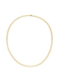 Panzerkette Luigi Merano "Kette Panzerkette, Gold 375" Gr. 60, gold, Halsketten, Herren, 60, Gelbgold 375, Panzerkette