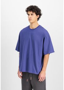 T-Shirt Alpha Industries "Studio Edition T-Shirt", Herren, Gr. XS, lila (night lila), Obermaterial: 100% Baumwolle, Shirts T-Shirt