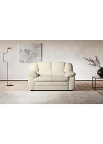 2-Sitzer COTTA "Casino", creme, B:159cm H:88cm T:92cm, Luxus-Microfaser (100% Polyester);NaturLEDER, echtes Rindsleder, Sofas, 2-Sitzer, Polstergarnitur, auch als Set erh&auml;ltlich