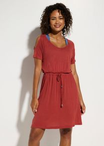 Strandkleid aus feiner Viskose, braun, Gr&ouml;&szlig;e 52/54 (XXL), bonprix