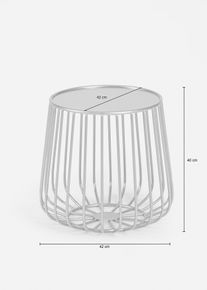 Beistelltisch, gold, Gr&ouml;&szlig;e 40x42 cm, bonprix