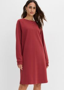 Shirtkleid aus fester Interlock-Qualit&auml;t, rot, Gr&ouml;&szlig;e 36/38 (S), 100% Baumwolle, bonprix