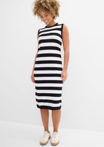 Strickkleid, schwarz, Gr&ouml;&szlig;e 40/42 (M), mit Baumwolle, bonprix