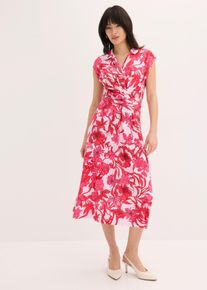 Jerseykleid aus softem Viskose-Mix, pink, Gr&ouml;&szlig;e 52/54 (XXL), bonprix