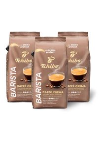 Tchibo - Barista Caff&egrave; Crema &ndash; 3 x 1 kg, kawa w ziarnach - Intenzita: 3/6