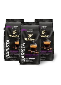 Tchibo - Barista Espresso Dark &ndash; 3 x 1 kg kawa w ziarnach - Intenzita: 6/6