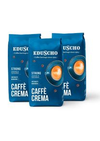 EDUSCHO Caff&egrave; Crema Strong 3 x 1kg - Intenzita: 4/5