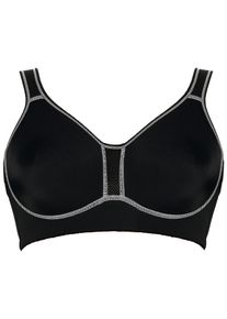 Sport-BH Viania "Sport BH Performance", Damen, Gr. 80, Cup B, schwarz, Obermaterial: 47% Polyamid PA. 41% Polyester PES. 12% Elasthan EL., BHs Sport-BH