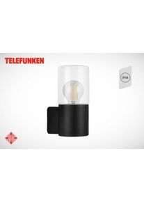 LED Au&szlig;en-Wandleuchte Telefunken "AMPOLO", schwarz (wei&szlig;, neutral), Leuchten, LED Au&szlig;en-Wandleuchte