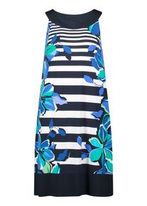 Sommerkleid Betty Barclay "Sommerkleid ohne Arm", Damen, Gr. 44, EURO, bunt (dunkelblau, gr&uuml;n), Obermaterial: 95% Viskose CV. 5% Elasthan EL., Kleider Sommerkleid