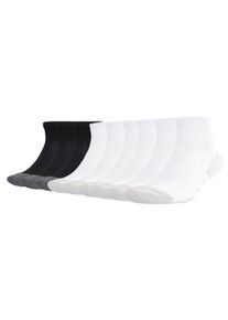 Kurzsocken adidas originals "Socken Essentials Climacool Quarter Socken 9P 9er Pack", Damen, Gr. 46-48, bunt (2xwei&szlig;, schwarz), Obermaterial: 61% Polyester PES. 35% Baumwolle CO. 3% Elasthan EL. 1% Polyamid PA., Socken Kurzsocken