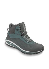 Wanderschuh Meindl "Power Walker 46057 Mid", Herren, Gr. 8,5, gr&uuml;n (oliv, grau), Obermaterial: 100% Textilmaterial TEXMAT., Schuhe Wanderschuh