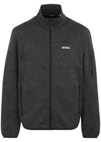 Funktionsjacke Regatta "Newhill", Herren, Gr. M, grau (anthrazit), Obermaterial: 100% Polyester PES., Jacken Funktionsjacke