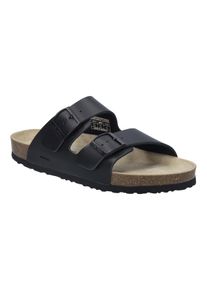 Sandale Josef Seibel "1", Herren, Gr. 49, schwarz, Obermaterial: 100% Sonstiges Material (Ananasfaser) AM_PF ., Schuhe Sandale