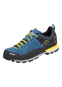 Sneaker Meindl "Literock free GTX", Damen, Gr. 8, blau (marineblau, gelb), Obermaterial: 100% Textilmaterial TEXMAT., Schuhe Sneaker