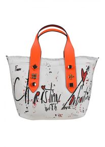 Christian Louboutin kleine draagtas Frangibus wit