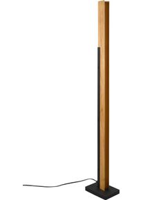 Trio LEUCHTEN LED Stehlampe "Kerala", schwarz (schwarz matt), 1, H: 120cm, 1 Stk., Leuchten, Stehleuchte Wohnzimmer H&ouml;he 120cm, Touchdimmer, LED warmwei&szlig;, 1950 Lm, LED Stehlampe