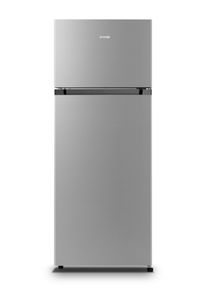Gorenje K&uuml;hl-/Gefrierkombination "RF414DP", Energieeffizienz: D, silber, B:55,4cm H:143,6cm T:54,2cm, K&uuml;hlschr&auml;nke, LED Innenbeleuchtung, K&uuml;hl-/Gefrierkombination