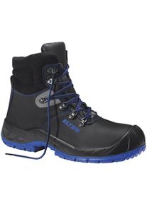 Sicherheitsschuh Elten "ALESSIO Mid" Gr. 42, schwarz (schwarz, blau), 42, Obermaterial: 100% Textilmaterial TEXMAT., Schuhe, Sicherheitsschuh