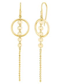 Paar Ohrh&auml;nger Amor "2026241", gold (gelbgoldfarben), Ohrringe, Damen, Silber 925 (Sterlingsilber), Paar Ohrh&auml;nger