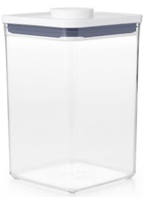 Vorratsdose OXO GOOD GRIPS, transparent, B:16cm H:24cm, Lebensmittelaufbewahrungsbeh&auml;lter, Vorratsdose, GROSSES QUADRAT - MITTEL 4.2L