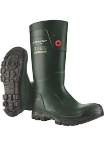 Gummistiefel Dunlop "Purofort TerraPRO", Damen, Gr. 46, gr&uuml;n (oliv), Obermaterial: 100% Textilmaterial TEXMAT., Schuhe Gummistiefel