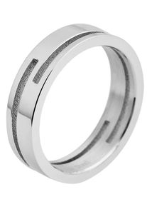 Adelia&acute;s Fingerring ADELIA&acute;S "Herren Ring aus Edelstahl" Gr. 66, silber, Fingerringe, Herren, 66, Edelstahl, Fingerring
