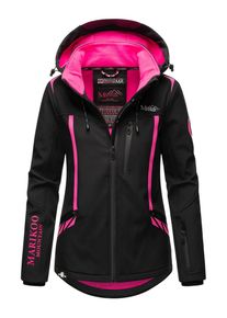 Softshelljacke Marikoo "Marikoo Mountain Mount-Cho-Oyu Damen Jacke B928", Damen, Gr. XL, schwarz, Obermaterial: 95% Polyester PES. 5% Elasthan EL., Jacken Softshelljacke