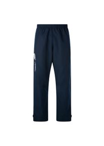 Canterbury Unisex Stadion joggingbroek met open zoom voor volwassenen (Marine / Wit)