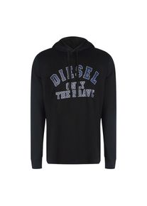 Diesel Unisex Volwassenen The Brave Logo Hoodie (Zwart)