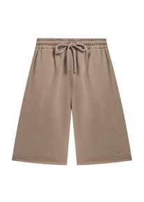 Off-White Geborduurde Sweat Shorts Unisex Volwassenen (Bruin)