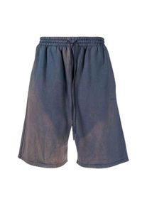 Off-White Heren Diag Tab Skate Vintage Sweat Shorts (Marineblauw)