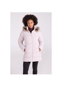 Mountain Warehouse Dames/Dames Nola Lang Gewatteerd Jasje (Licht Beige)