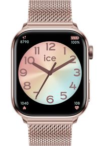 Ice Watch Ice Smart 2.0 - Rose Gold - Milanese Unisex Horloge Ros&eacute;kleurig 024562