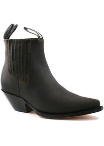 Grinders Unisex Bruine Western Chelsea Laarzen-Mustang