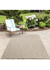 Muratap Natur vloerkleed lucia buitenkleed sisal laagpolig indoor en outdoor 240x340 cm