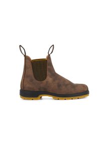 Blundstone #1944 Rustieke bruin/mosterd Chelsea-laars