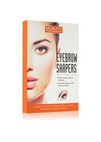 Beauty Formulas Eyebrow Shapers wax strips for eyebrows 4 pc