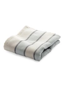 Lichte badstof gestreept