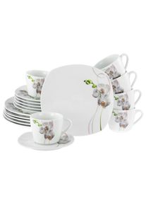 Creatable , Mehrfarbig , Keramik , Blume , 200 ml,200 ml , lebensmittelecht, stapelbar , Kochen & Essen, Geschirr, Geschirrsets