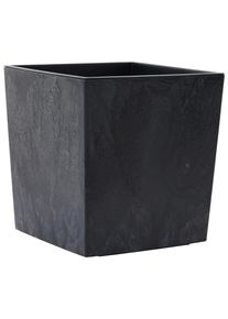 siena GARDEN Pflanzentopf Schwarz matt