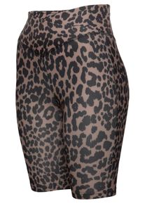 active by Lascana Damen Radlerhose in braun leo ,Gr&ouml;&szlig;e 32/34, Witt, 79% Polyester, 21% Elasthan